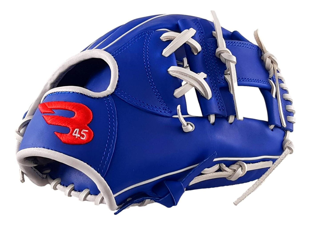 Diamond Series Infield Fielding Glove – – Blue B45 Baseball