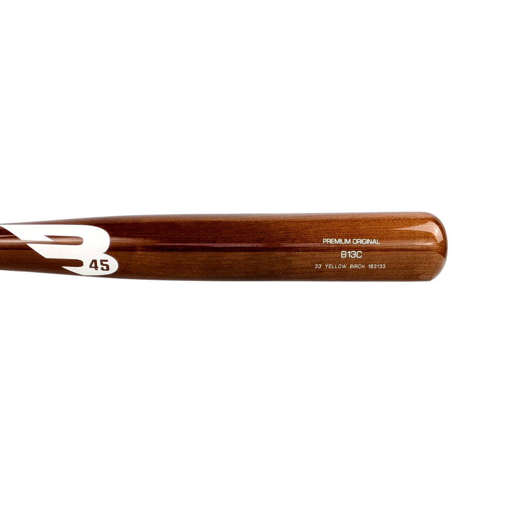 B13c Premium Birch Baseball Bat - B45 | MLB Quality Wood Bat