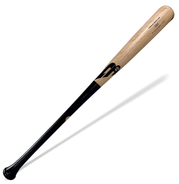 DS2 Premium Premium Baseball Bat B45 Baseball 31" Black Handle/Varnished Barrel 