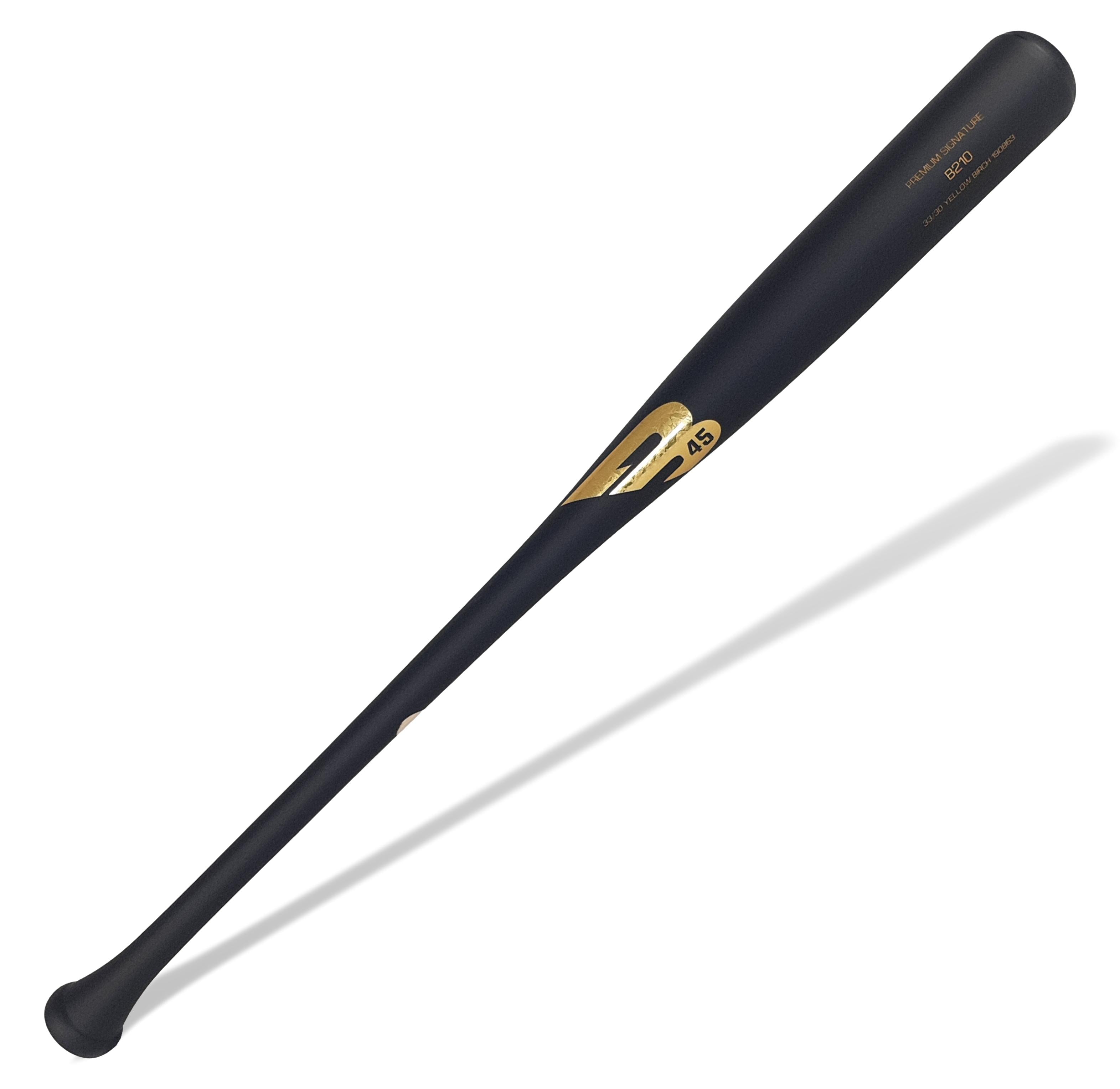B210 Premium Birch Baseball Bat - B45 | MLB Quality Wood Bat