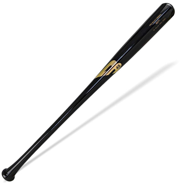 B271 Pro Select Stock Yellow Birch Baseball Bat B45 31" All Black 