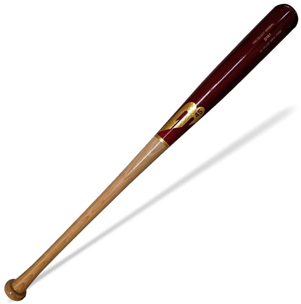 B141 Pro Select Stock Yellow Birch Baseball Bat B45 31" Varnished Handle/Cherry Barrel 