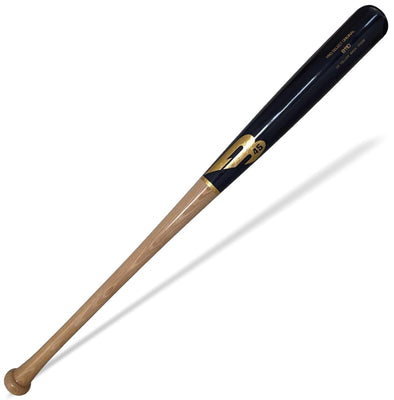 B110 Pro Select Stock Yellow Birch Baseball Bat B45 31" Varnished Handle/Navy Barrel 