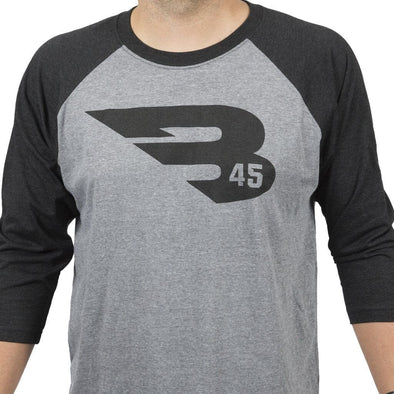 B45 First To Believe Premium 3/4 Sleeve T-Shirt Apparel B45 X-Small 