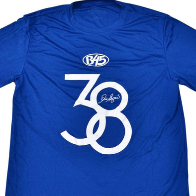 Eric Gagne 38 Performance T-Shirt | Vintage Collection Apparel B45 Youth Medium Royal Blue 