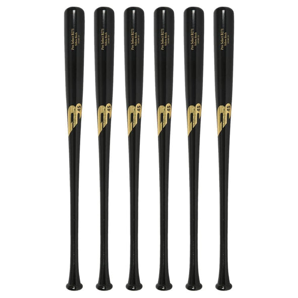 6-Bat Pack | Pro Select Baseball Bats Yellow Birch Baseball Bat B45 Baseball 