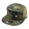 Camo 9FIFTY New Era Snapback Hat Headwear New Era Cap Small-Medium 