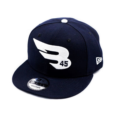 Navy 9FIFTY New Era Snapback Hat Headwear New Era Cap Small-Medium 